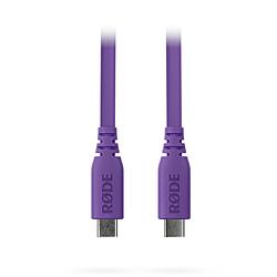 Foto van Rode sc17 purple usb-c - usb-c kabel (1.5 m)