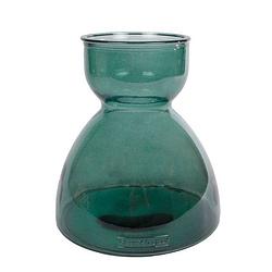 Foto van Gifts amsterdam vaas diabolo 22 x 21 cm glas groen