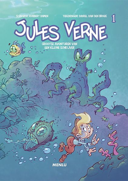 Foto van Jules verne - robbert damen - hardcover (9789083196459)