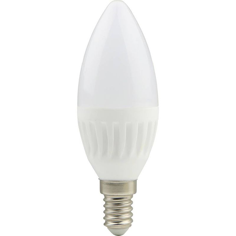 Foto van Lightme lm85373 led-lamp energielabel e (a - g) e14 kaars 8 w = 60 w warmwit (ø x l) 37 mm x 110 mm niet dimbaar 1 stuk(s)