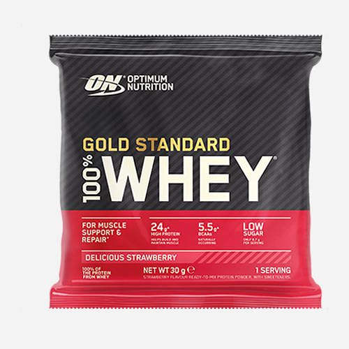 Foto van Gold standard 100% whey sachets