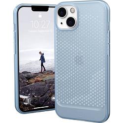 Foto van Urban armor gear lucent case backcover apple iphone 13 blauw, transparant