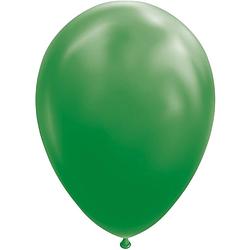 Foto van Wefiesta ballonnen 30 cm latex donkergroen 10 stuks