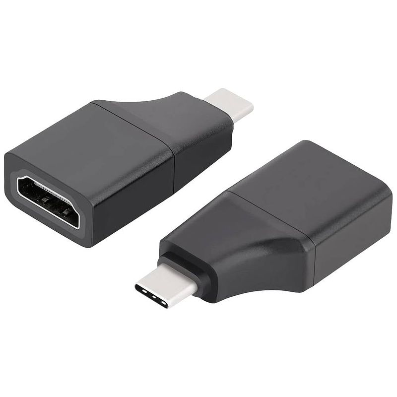 Foto van Value usb-c adapter [1x usb-c stekker - 1x hdmi-bus] 12993227