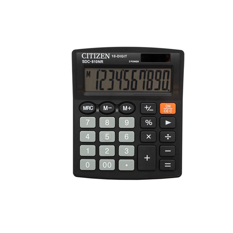 Foto van Calculator desktop citizen business line zwart