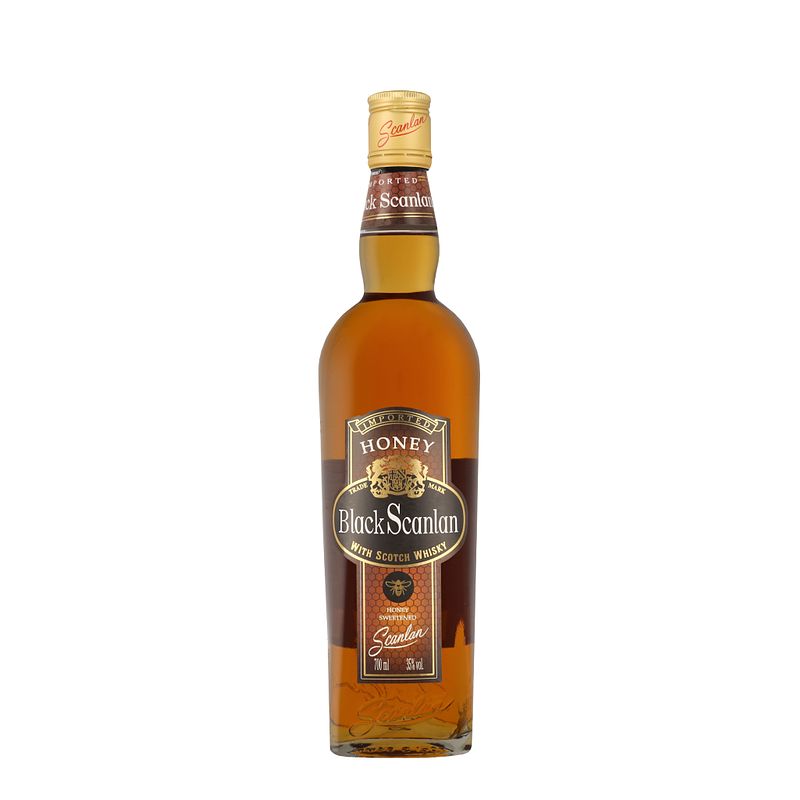 Foto van Black scanlan honey 70cl whisky