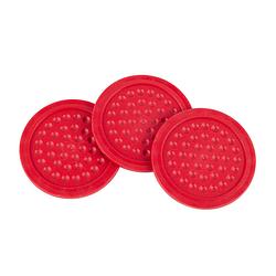 Foto van Airhockey pucks 73 mm floater rood (per 3)