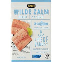 Foto van Jumbo wilde zalmfilet 2 x 125g