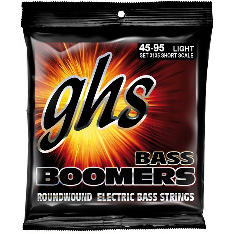 Foto van Ghs 3135 shortscale bass boomers light snarenset voor bas