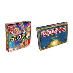 Foto van Spellenbundel - 2 stuks - stratego junior & monopoly efteling