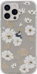 Foto van Bluebuilt daisy gold soft case apple iphone 13 pro max back cover transparant