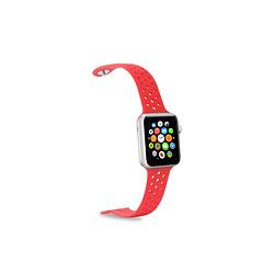 Foto van Horlogeband voor apple smartwatch, rood - celly