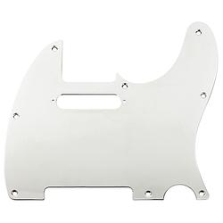 Foto van Fender 8-hole mount plated telecaster pickguard chrome slagplaat voor fender telecaster