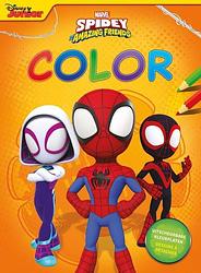 Foto van Marvel spidey and his amazing friends color kleurblok - paperback (9789044765717)