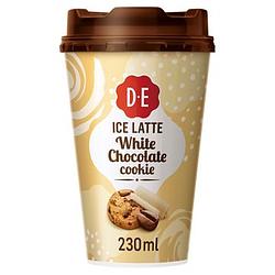 Foto van Douwe egberts ice latte white chocolate cookie ijskoffie 230ml bij jumbo
