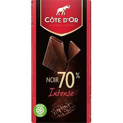 Foto van Cote d'sor 70% chocolade reep extra puur 100g bij jumbo
