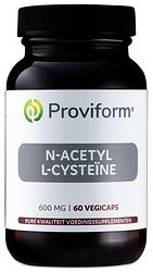 Foto van Proviform n-acetyl-l-cysteine 600mg capsules 60st
