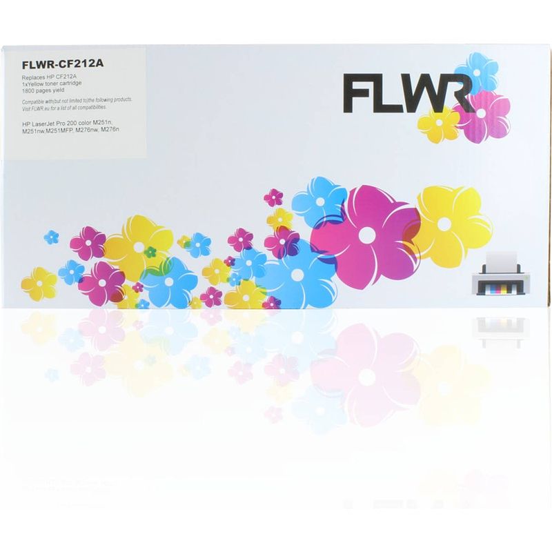 Foto van Flwr hp 131a geel toner