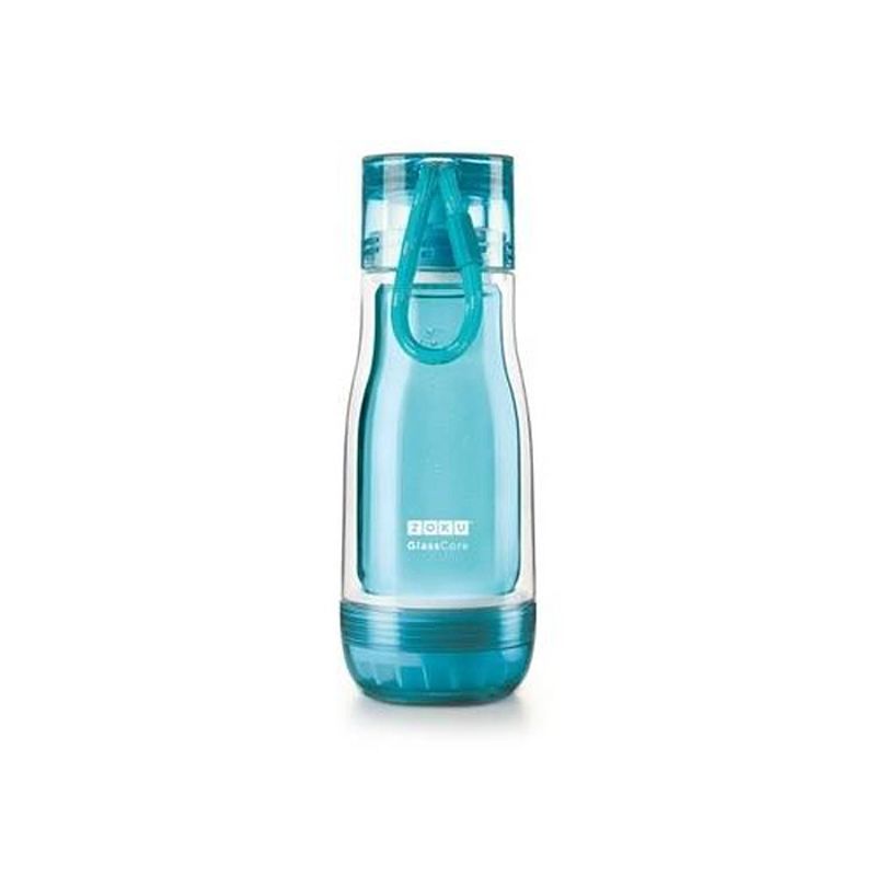 Foto van Set van 2 - drinkbeker hydration everyday 0,32l turquoise - zoku