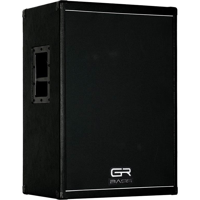 Foto van Grbass gr212/t4 700w 2x12 basgitaar cabinet 4 ohm zwart