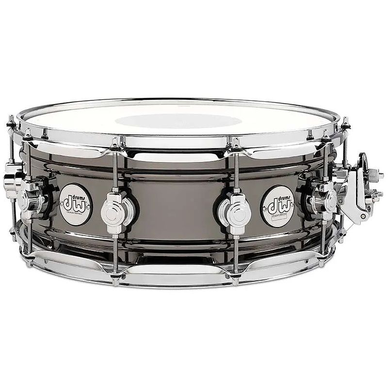 Foto van Dw drums design series black nickel brass 14 x 5.5 inch snaredrum