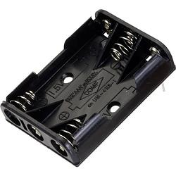 Foto van Tru components bh 431-1p batterijhouder 3 aaa (potlood) contactpolen