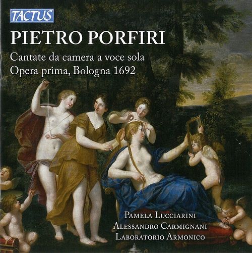 Foto van Porfiri: cantate da camera a voce sola. opera prima, bologna 1692 - cd (8007194106206)