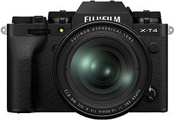 Foto van Fujifilm x-t4 zwart + xf 16-80mm f/4 r ois wr