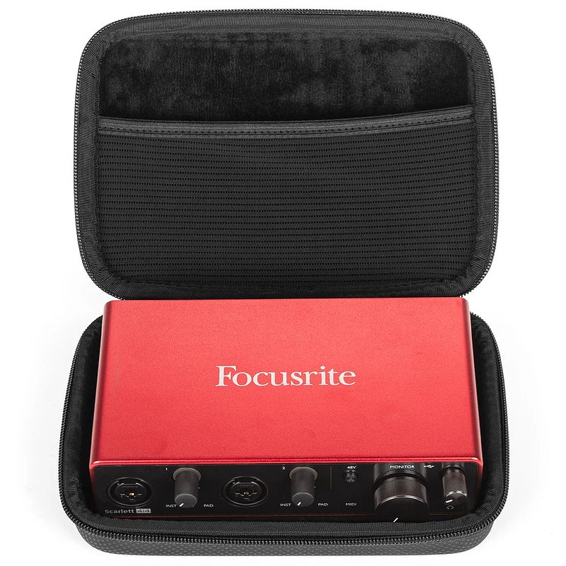 Foto van Analog cases glide case for focusrite pro scarlett 4i4, ua arrow