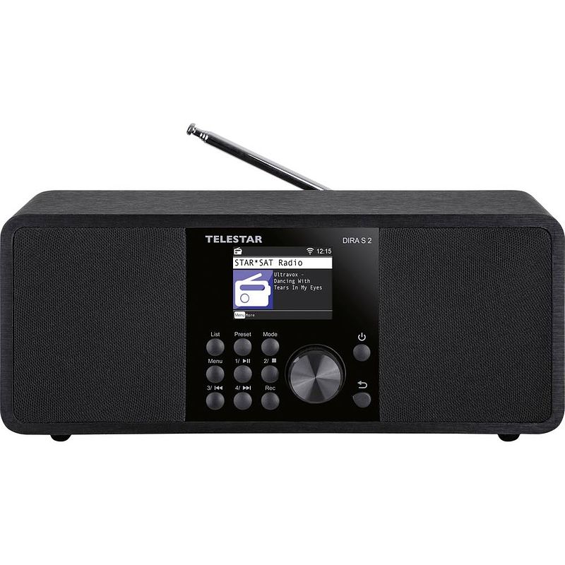 Foto van Telestar dira s 2 tafelradio met internetradio internet, dab+, vhf (fm) aux, bluetooth, dab+, dlna, internetradio, fm, usb, wifi opnamefunctie, geschikt voor