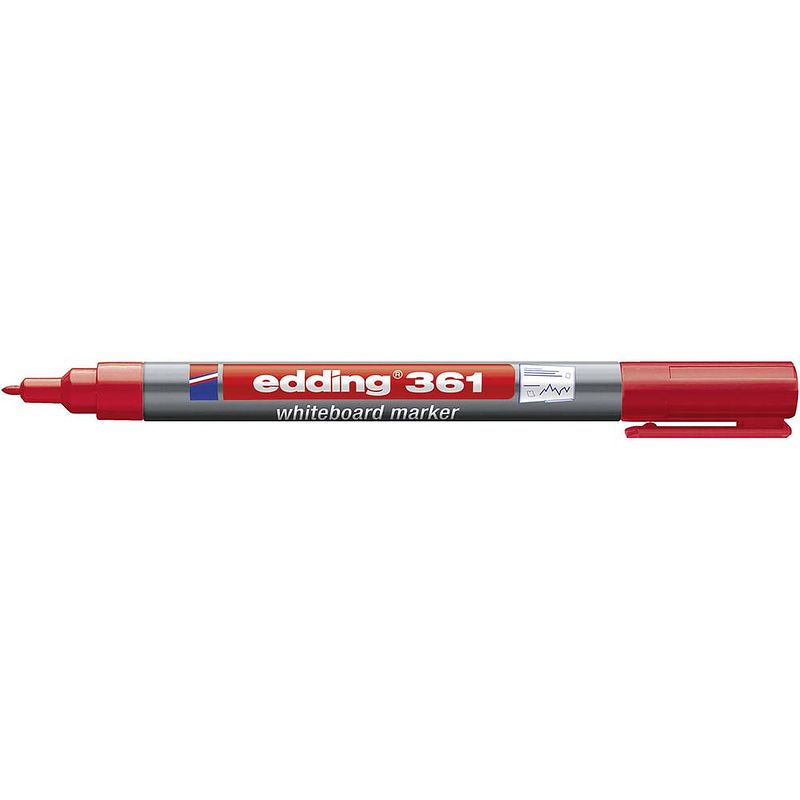 Foto van Edding whiteboardmarker e-361 rood