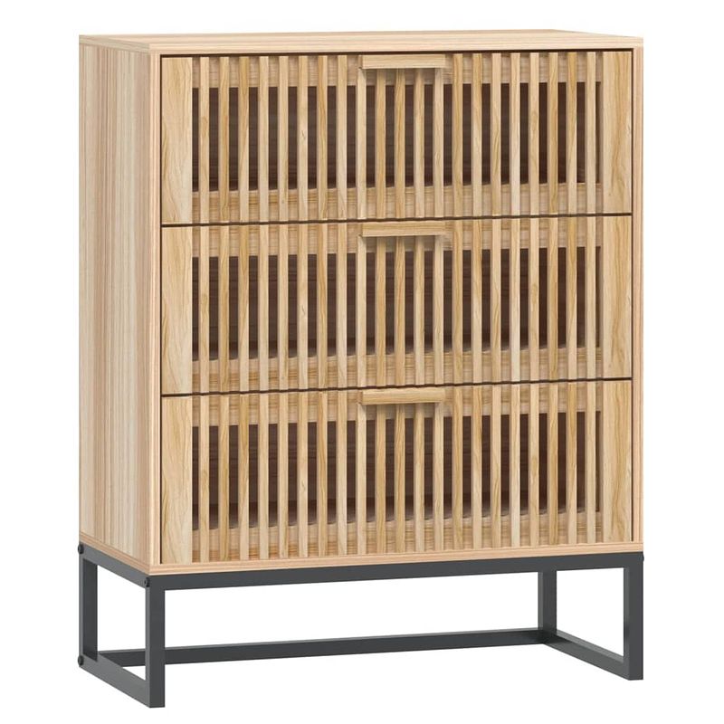 Foto van Vidaxl dressoir 60x30x75 cm bewerkt hout