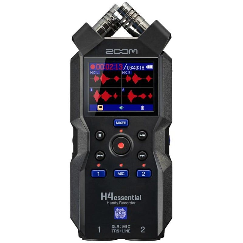 Foto van Zoom h4essential handheld recorder met 32-bit float