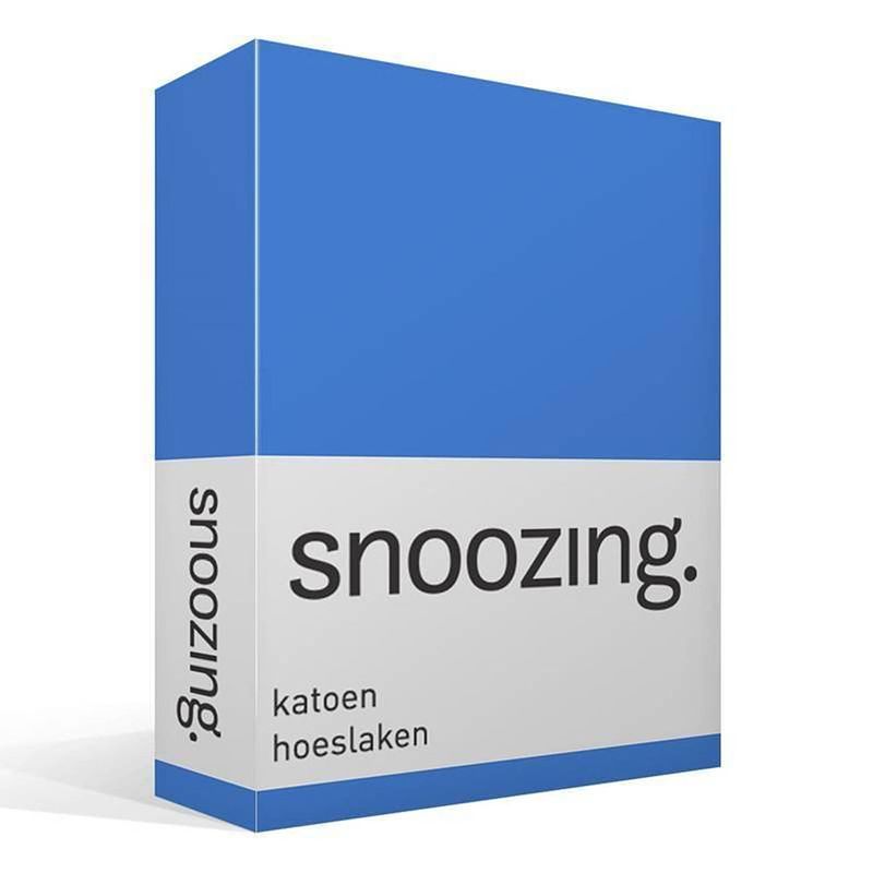 Foto van Snoozing - katoen - hoeslaken - 70x200 - meermin