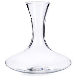 Foto van Glazen wijn karaf / decanteer kan 1,4 liter 21 x 21 cm - karaffen