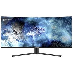 Foto van Lc power lc-power gaming monitor 86.4 cm (34 inch) energielabel g (a - g) 3440 x 1440 pixel uwqhd 4 ms hdmi, displayport, audio-line-out va lcd