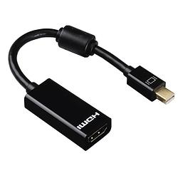 Foto van Hama adapter it mini-displayport naar hdmi presenter zwart