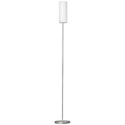 Foto van Eglo troy 3 vloerlamp - e27 - 153 cm - grijs/wit