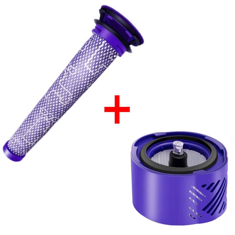 Foto van Dyson v6 dc59 filter set vervanging pre-filter (dy-96674101) en post-filter (dy-96566101)