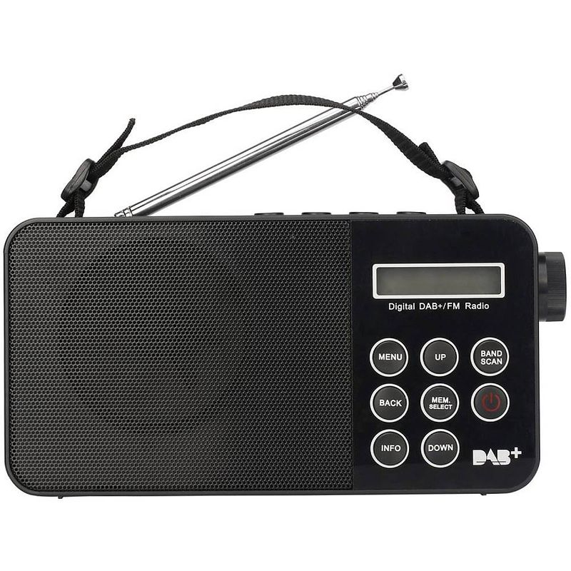 Foto van Reflexion tra2350dab transistorradio dab+, vhf (fm) zwart