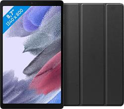 Foto van Samsung galaxy tab a7 lite 32gb wifi + 4g zwart + just in case book case zwart