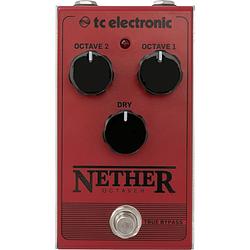 Foto van Tc electronic nether octaver pitch-shift effectpedaal