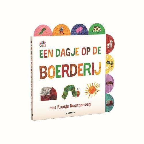 Foto van Een dagje op de boerderij met rupsje nooitgenoeg - eric carle - hardcover (9789025777432)