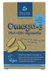 Foto van Testa omega-3 algenolie dha & epa capsules