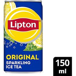 Foto van Lipton mini ice tea sparkling original 150ml bij jumbo