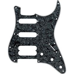 Foto van Fender 11-hole modern hss ultra stratocaster pickguard black pearl slagplaat voor fender stratocaster