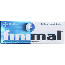 Foto van Finimal tabletten tegen hoofd en spierpijn, 50 stuks bij jumbo