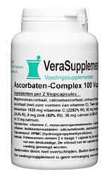 Foto van Verasupplements ascorbaten complex capsules