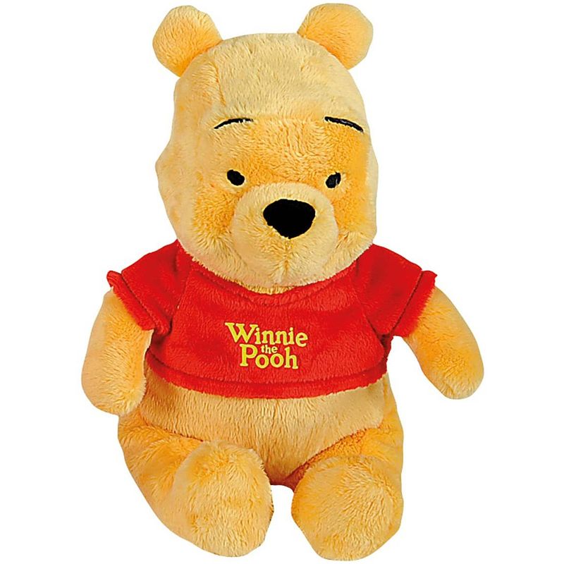 Foto van Nicotoy knuffel disney winnie the pooh junior 25 cm pluche geel