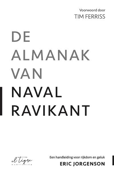 Foto van De almanak van naval ravikant - paperback (9789464663129)